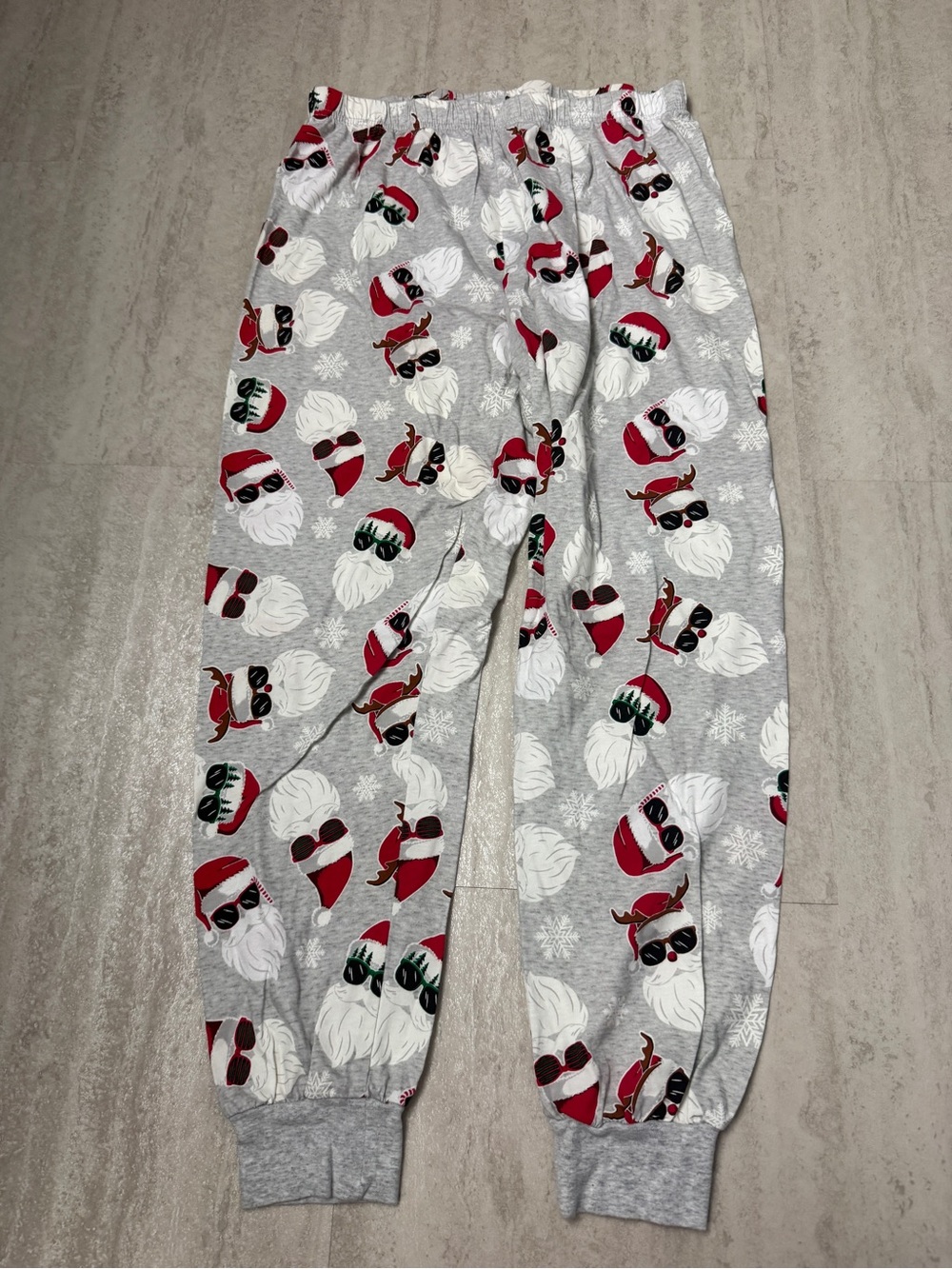 PJ Place pajamas Santa pajamas Adult matching family pajamas Ho Ho Ho - Picture 7 of 13